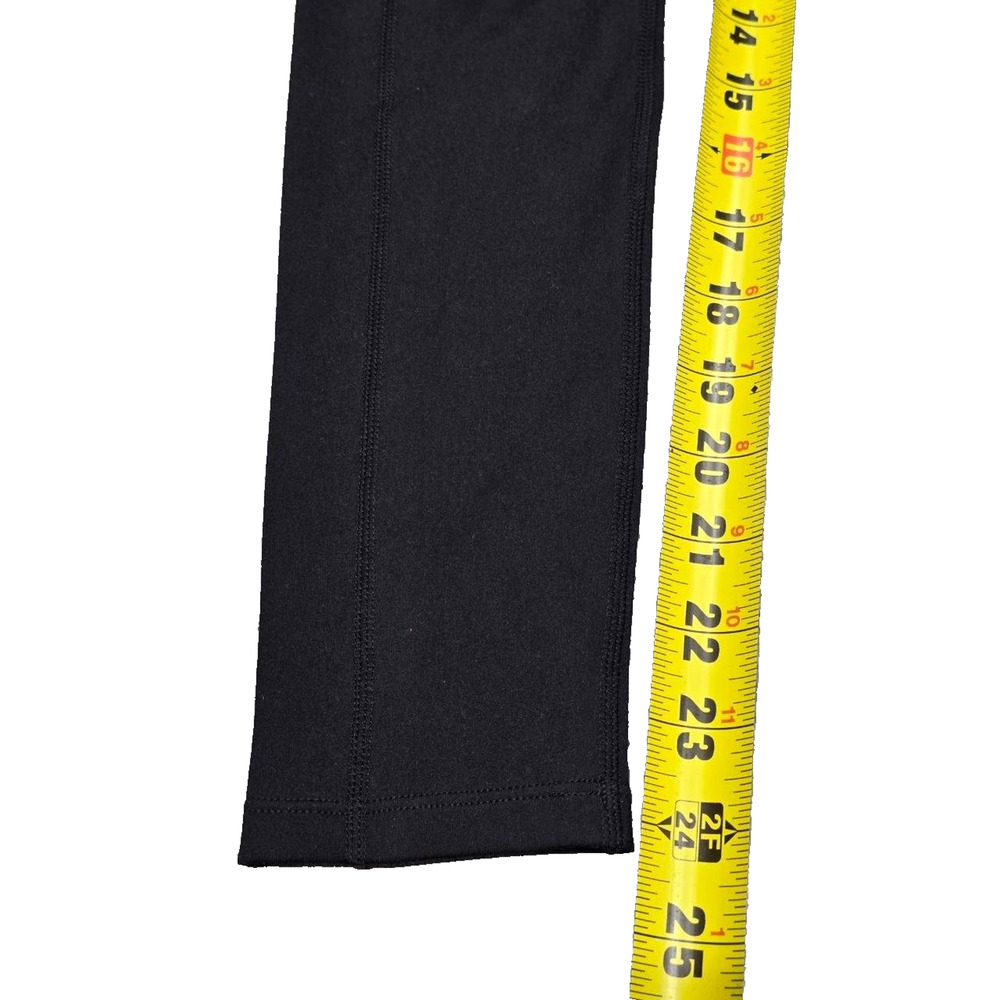 Carbon 38 High Rise Leggings preppy pants Y2K Black XS A005224 - Picture 9 of 9